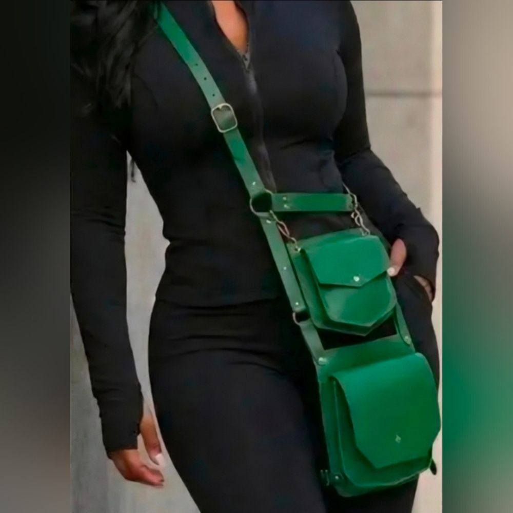 Vixen Messenger Bag (Green)